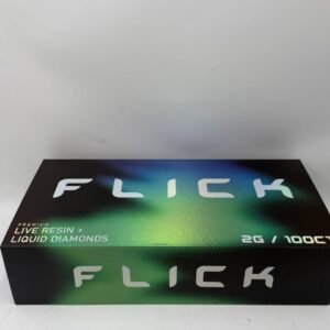 Flick Weed Pen 2G Bubblegum Zkittlez (Indica) X Bacio Gelato (Hybrid)